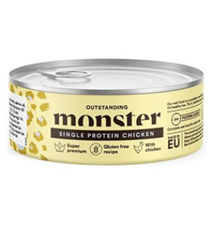 Monster Cat Adult Single Chicken 100g