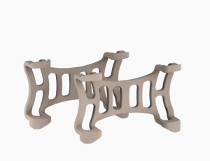 Tractive Hund 6, Rubber Clips, Brown,