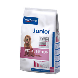 Virbac HPM Junior Dog Special Medium, 12 kg